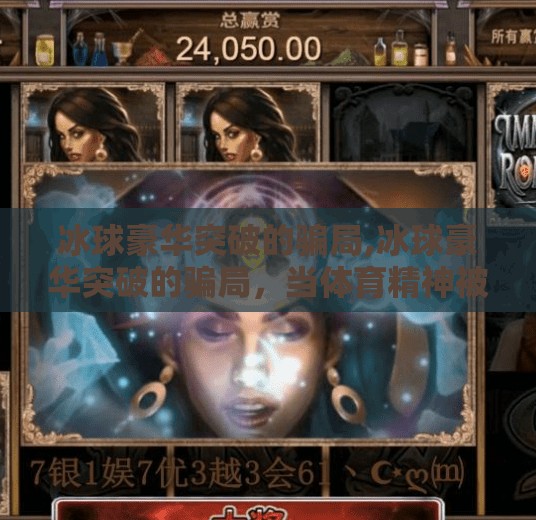 冰球豪华突破的骗局,冰球豪华突破的骗局，当体育精神被资本裹挟，我们还能相信什么？