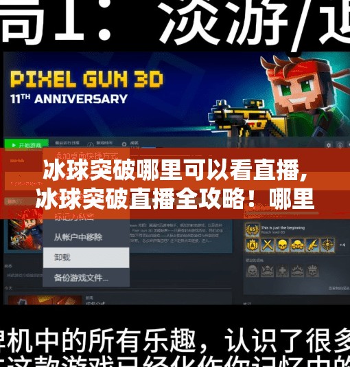 冰球突破哪里可以看直播,冰球突破直播全攻略！哪里看最清晰？这5个平台别错过！